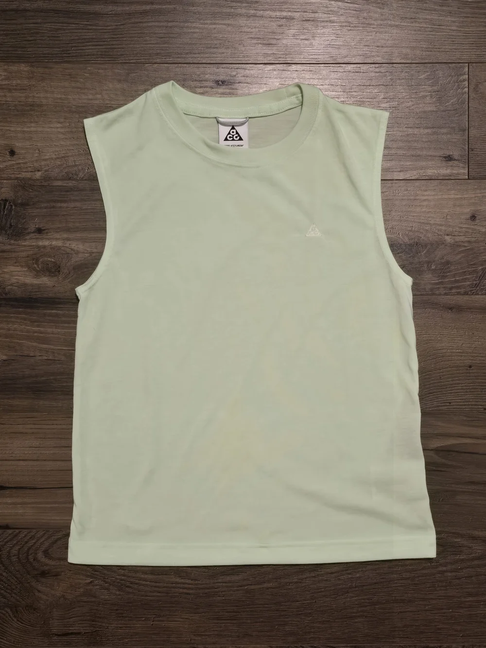 Nike ACG Dri-Fit Goat Rocks Mint/Lime Green Sleeveless Tank XS